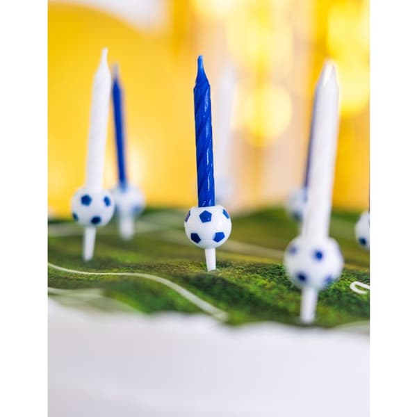 12 Fotbollstövlar - Blå Vit blå
