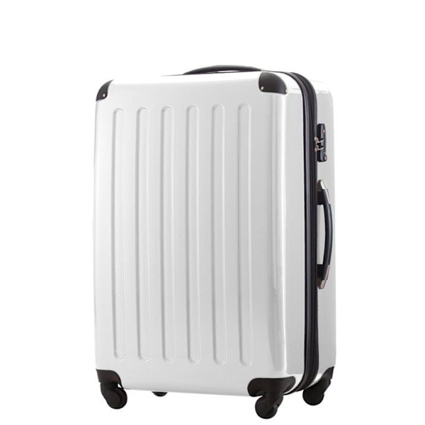Hauptstadtkoffer-reg HAUPTSTADTKOFFER - Alex - Hårt skal resväska Gloss White, TSA, 75 cm, 119 liter
