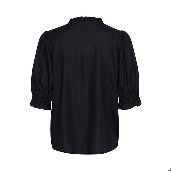 Blus dam KAFFE Elly svart djup 36
