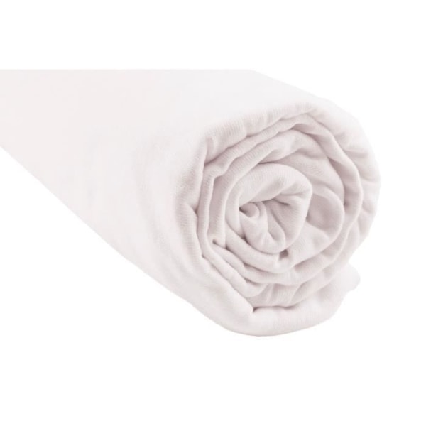 Lakan - EASY DORT - 70x140 cm - 100% ekologisk bomull - Set om 3 - Hasselnöt, vit, ecru färger hasselnöt, vit, ecru