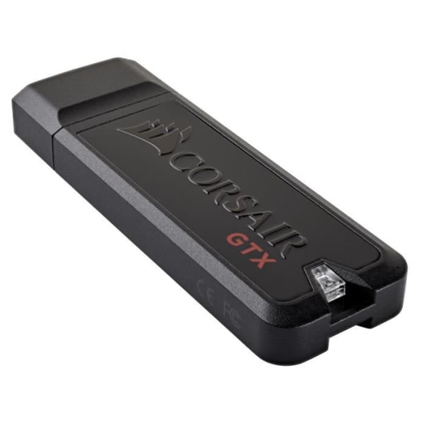 USB-nyckel - CORSAIR - Flash Voyager GTX - 1000 GB - USB 3.0 - Cap - Svart