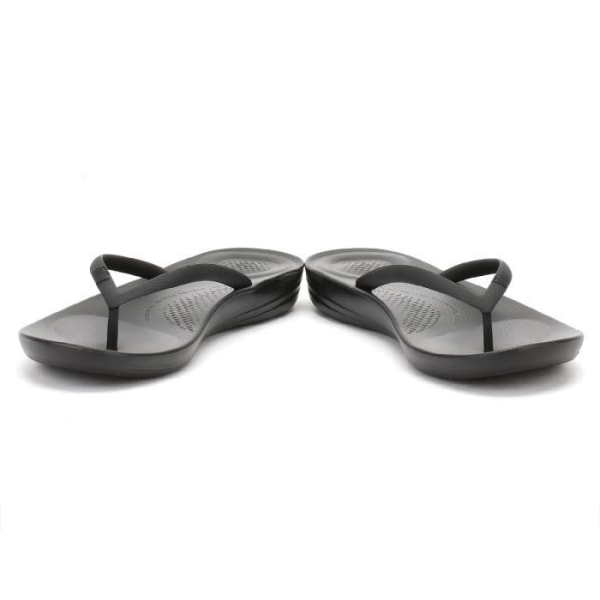 FitFlop ergonomiska flip flops för kvinnor All Black iQushion Svart 36