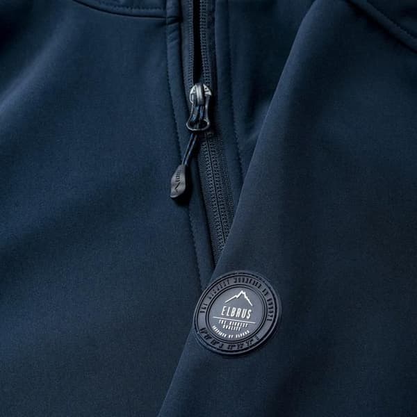 Elbrus Iver softshell vandringsjacka - total eclipse/total eclipse Total förmörkelse / total förmörkel XXL