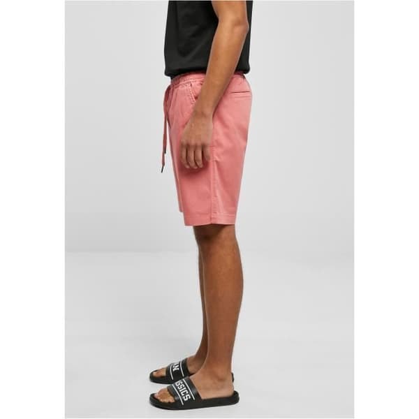 Urban Classics Stretch Twill Bermuda Shorts Blek rosa M