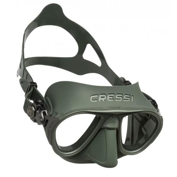 Calibro Cressi Mask - FÄRG - SVART-GRÖN