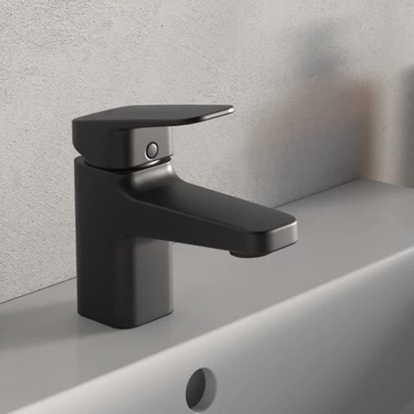 Enhandlingskran - Ideal Standard - Ceraplan BD208XG - Siden svart - Mässing - Vattensparande Svart siden