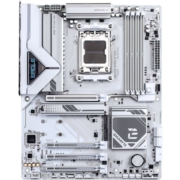 Moderkort - GIGABYTE - B850 EAGLE ICE - ATX-format - Chipset AMD B850 - DDR5 & PCIe 5.0 - WiFi 7