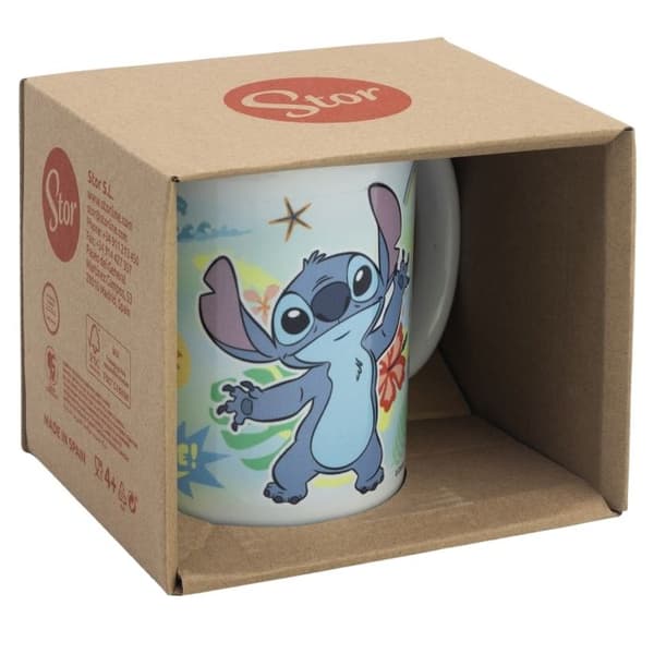 Mugg - STOR - Sublim - 325 ml - Originala mönster - Utan BPA Vit