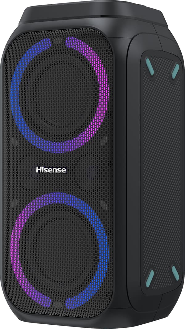 Mobilt högtalare - HISENSE - Bluetooth - Max 160 W Svart