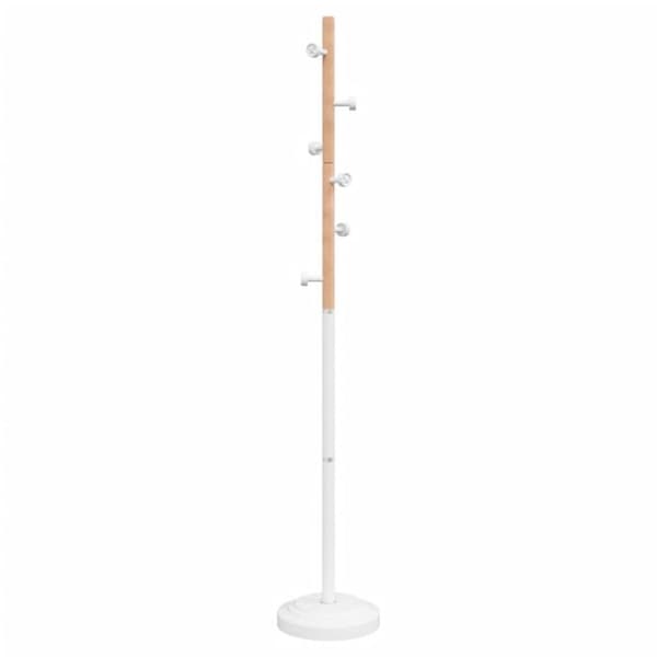 Vit hängare vit 177 cm pulverbelagt järn Vit