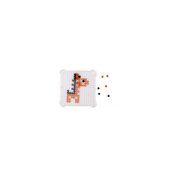 Plattor för aquaperles - Sodertex - L980003 TU - Paket med 5 - 8x8cm - Transparent Transparent