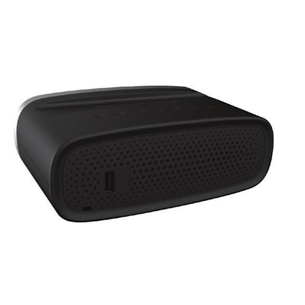 Grundig Sonoclock 1500, Klocka, Analog och digital, AM,FM, 1 W, LED, Svart