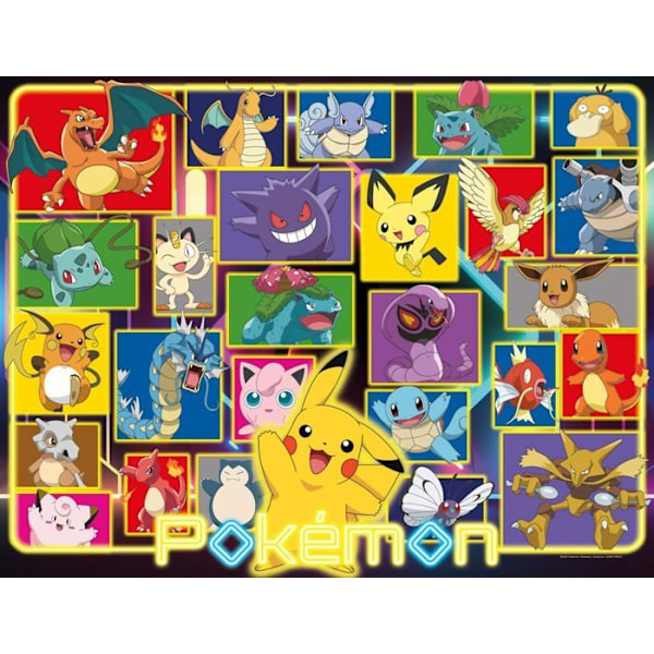 Ravensburger - Luminous Pokémon Puzzle 2000 st Vit