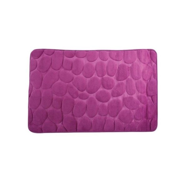 Mikrofiber badmat PEBBLE 40x60cm Lila MSV Lila