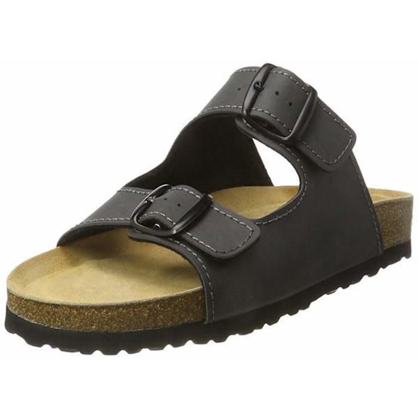 Tofflor - toffel - Lico tofflor - 560086ANTHRAZIT - Bioline Man sandal för män Svart antracit 44