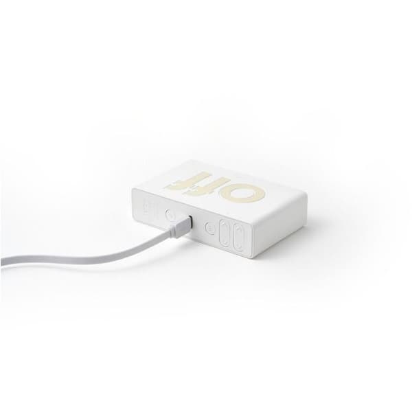 Lexon FLIP CLASSIC WHITE klockradio Designer Adrian&Jeremy Wright Vit