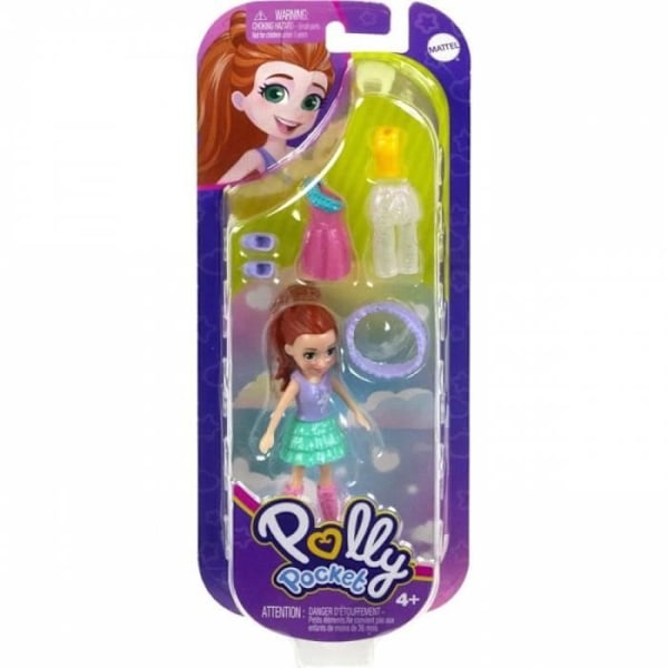 POLLY POCKET MODELSPELSET LILA SKIMRA INNEHÅLLER EN