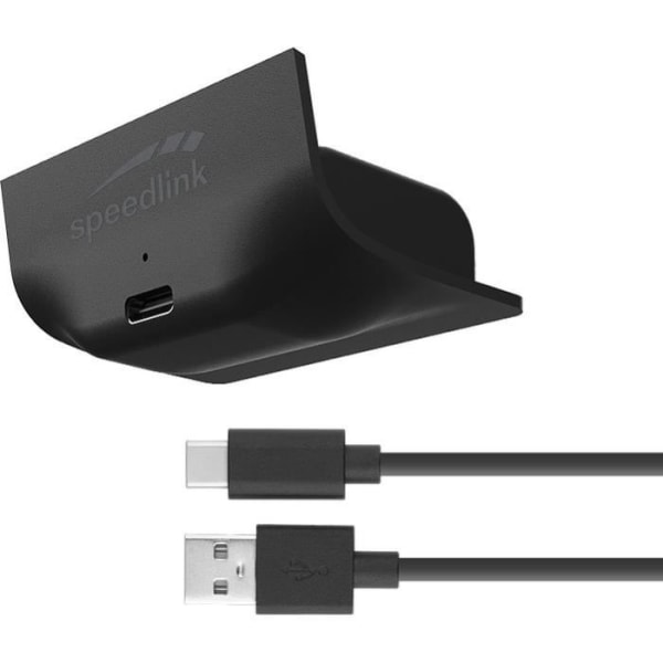 Speedlink PULSE X PLAY & CHARGE - 1000 mAh batteri och kabel för Xbox Series Controller Svart