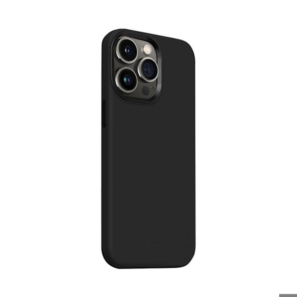 Crong - CRG-COLRLM-IP1561P-BLK - Färgat LUX Magnetiskt Etui för iPhone 15 Pro MagSafe Svart