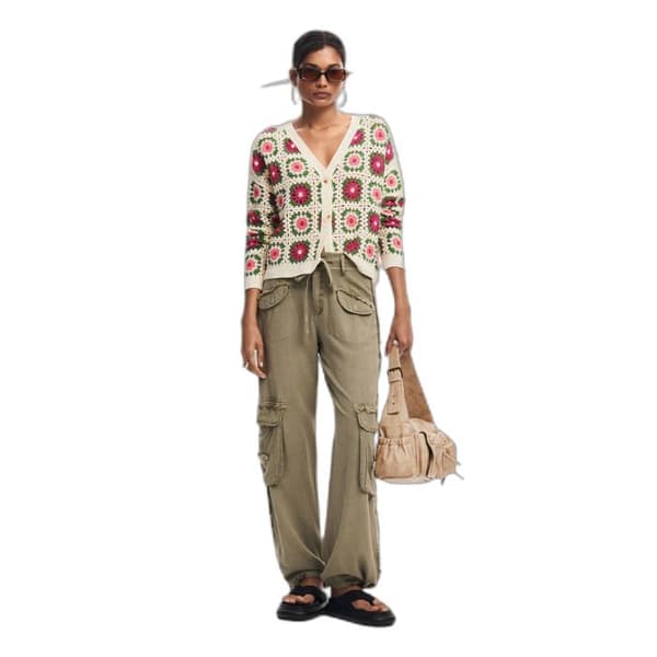 Desigual damtröja rosa/beige jag