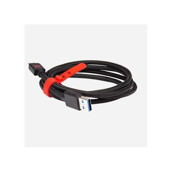 CROSSCALL snabbladdning USB-kabel - vändbar USB-C (M) - Svart - 1,2m