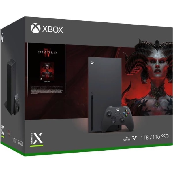 Xbox Series X 1TB konsolpaket + Diablo IV (kod)