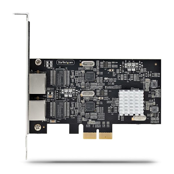 2-portars PCIe nätverkskort 2,5 Gbps NBASE-T, Intel I225-V - STARTECH.COM - Ethernet nätverkskort