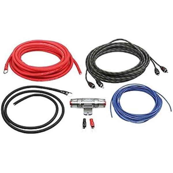 Kabelset 10 mm² - ACV - LK10 - Effektförstärkare - Ljudtillbehör
