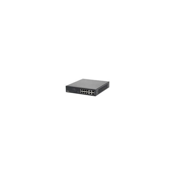 Axis T8508 PoE+ Network Switch Managed Switch 8 x 10-100-1000 (PoE+) + 2 x Gigabit SFP combo (upplänk)...