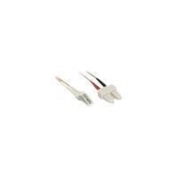 INLINE patchkabel - LC multi-mode (M) - SC multi-mode (M) - 5 m - optisk fiber - Halogenfri
