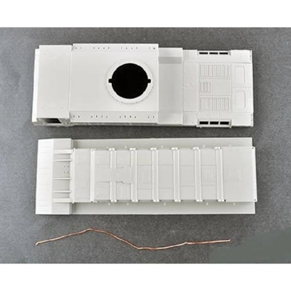 Char S-300v 9s32 Grill Pan Tracking Radar Model Kit - TRUMPETER - Svart plasttankmodell för vuxna