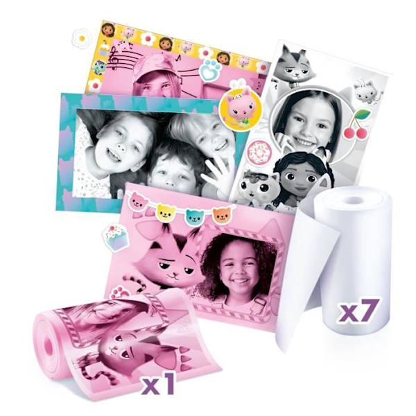 Canal Toys - Refill för Gabby and the Magic House Instant Camera - foto, selfie, video Flerfärgad