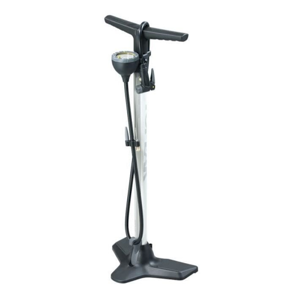 TOPEAK Joe Blow Race Golvpump - Stål - 1,4 kg - Vit