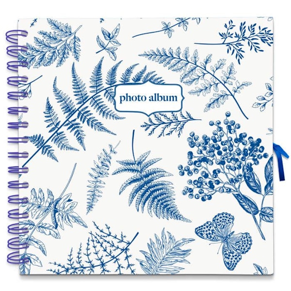 Fotobok 26X26 Cm 40 sidor Natur blå