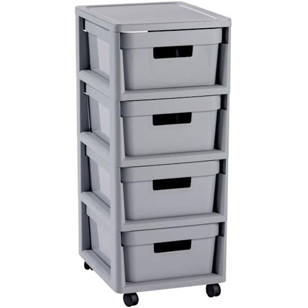 KURVA | Infinity Storage Tower (4x11L) grå
