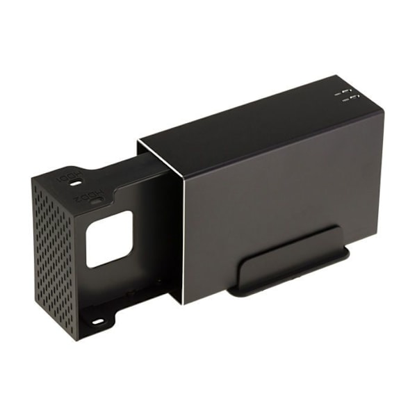 USB 3.0 5G bay box för 2 SATA hårddiskar. 50W strömförsörjning, 32TB kapacitet. HARDWARE RAID 0 1 0+1
