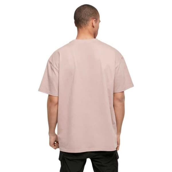 Bygg ditt varumärke Oversized Heavy T-shirt, Duskrose, M Herr - M