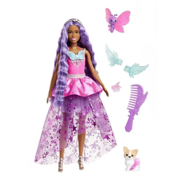 BARBIE BROOKLYN SPARKLING MAGIC - BARBIE - HLC33 - BARBIE DOCKA DOCKA Flerfärgad