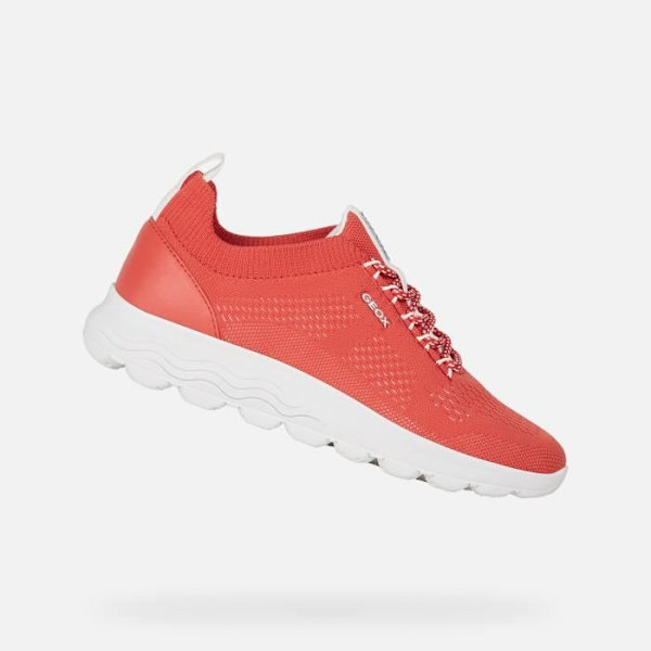 Geox Spherica Sneaker - Dam - Svart - Wedge-sula - Exceptionell komfort - 39