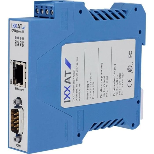 Ixxat 1.01.0086.10200 CAN@net II/VCI internetadapter 9 - 32 V/DC 1 st.