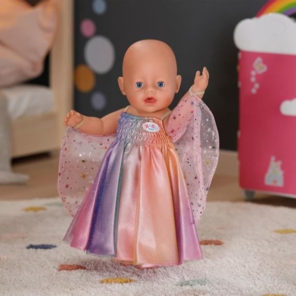 Kläder - Zapf Creation - Regnbåge - 43 cm - Flerfärgad - Från 3 år Flerfärgad
