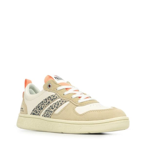 Baskets Palladium Pallacup Flame Lth kräm/sand leopard-m 38