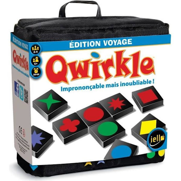 Iello - Qwirkle Travel Svart