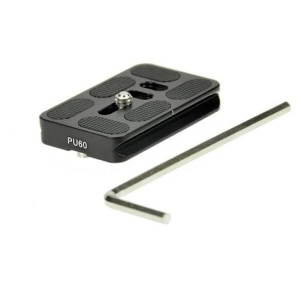 Snabbplatta BENRO PU60 typ Arca-Swiss för kulhuvuden B1/B2/V3E/DJ90/G2 - Märke BENRO