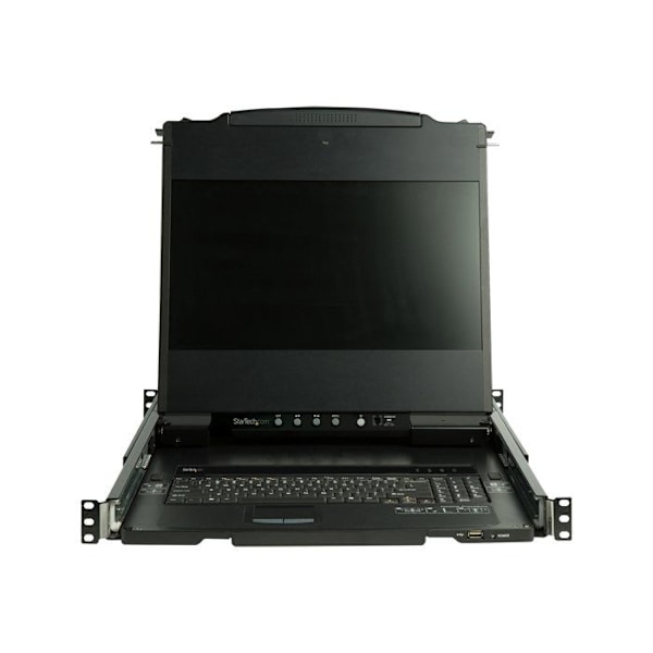 Console KVM - StarTech.com - 17,3 tum - DVI och VGA - Rackbar 1U - 1080p HD