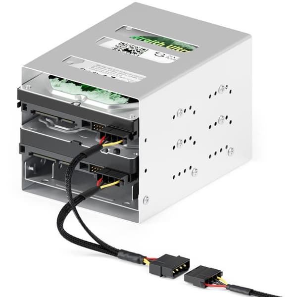 Molex förlängningskabel - DELEYCON - MK5532 - 30 cm - Y 4 stift - Plug & Play