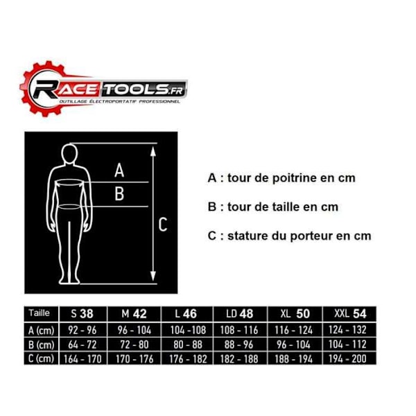 Arbetsbyxor 35% Bomull 65% Polyester NEO TOOLS 81-240 - XL
