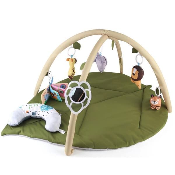 TinyMini Lekmatta Grön Lövskog
