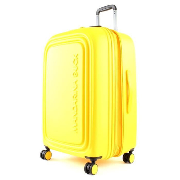 Vagn - MANDARINA DUCK - Logoduck M - Gul - 4 hjul - Mjuk Gul