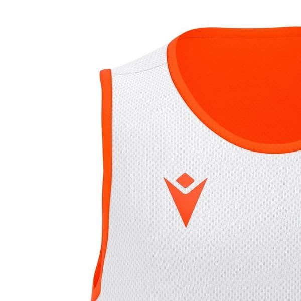 Vändbar tröja Macron X500 orange/vit XL